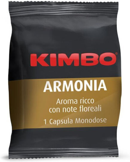 Kimbo Capsules Espresso Armonia Compatible with Machine LavAzza Point 100caps,tobolek