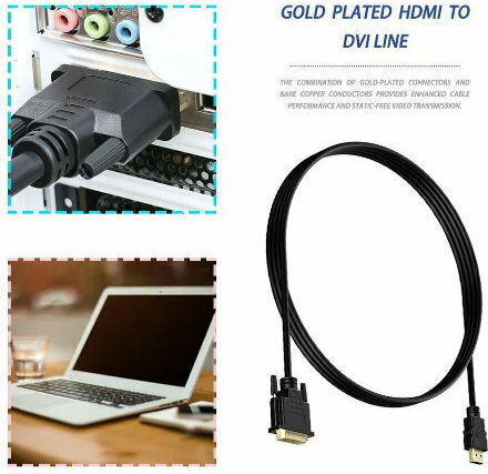 SGL HDMI-Kabel Male - VGA Male 5m Schwarz