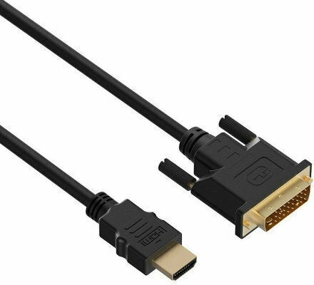 SGL HDMI-Kabel Male - VGA Male 5m Schwarz