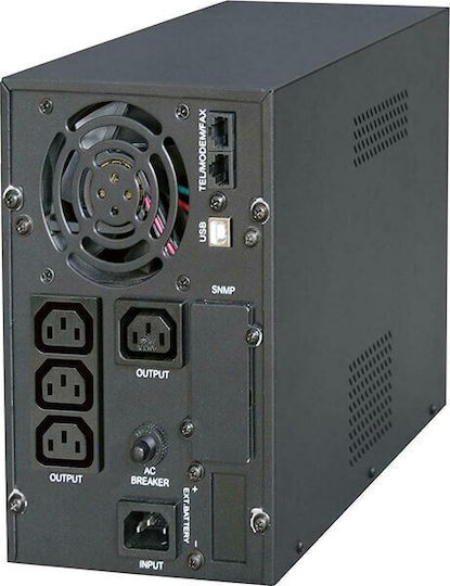 Energenie EG-UPSO-2000 On-Line 2000VA 1800W with 5 Power Plugs