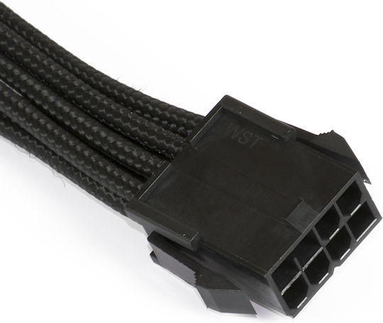 Phanteks 6+2 Pin PCIe - 6+2 Pin PCIe Cable 0.5m Μαύρο (PH-CB8V_BK)