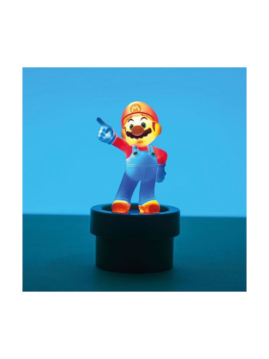 Paladone Παιδικό Διακοσμητικό Φωτιστικό Super Mario Μπλε