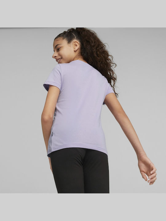 Kinder-T-Shirt Flieder