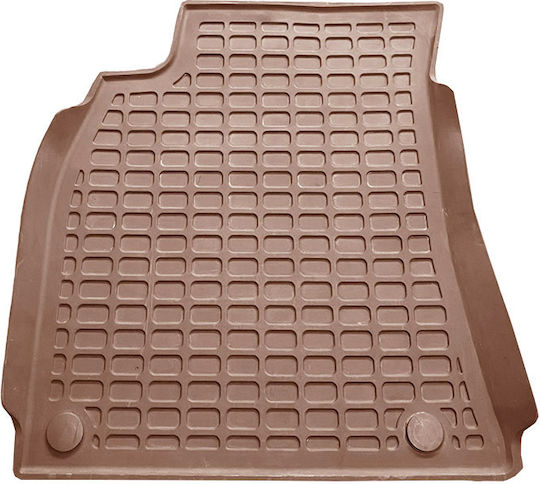 Carner Set of Front and Rear Mats 4pcs Tray Type for Audi A5 8T 07-15 Beige