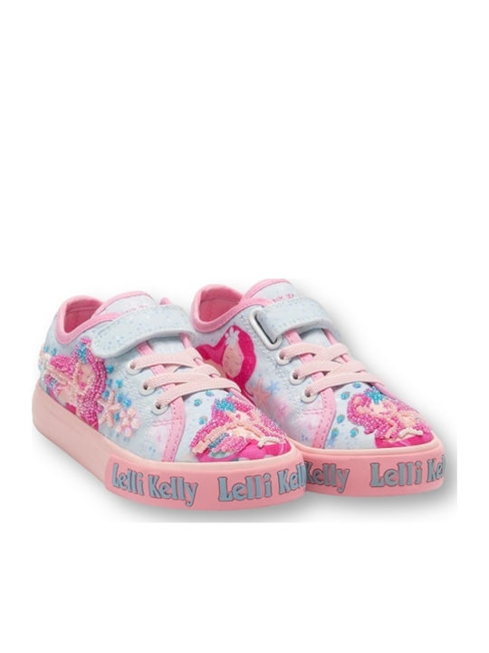 Celeste Fantasia Kids Sneakers with Scratch Pink