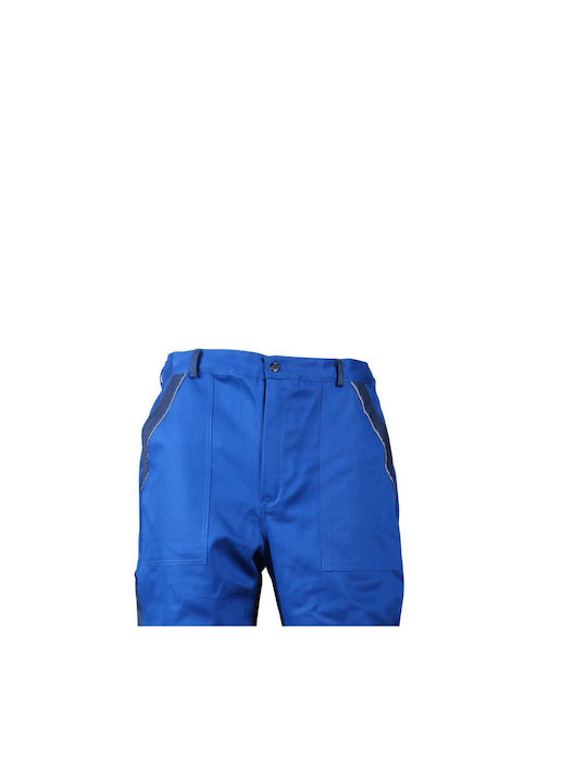 Stenso Collins Summer Work Trousers Blue made of Cotton