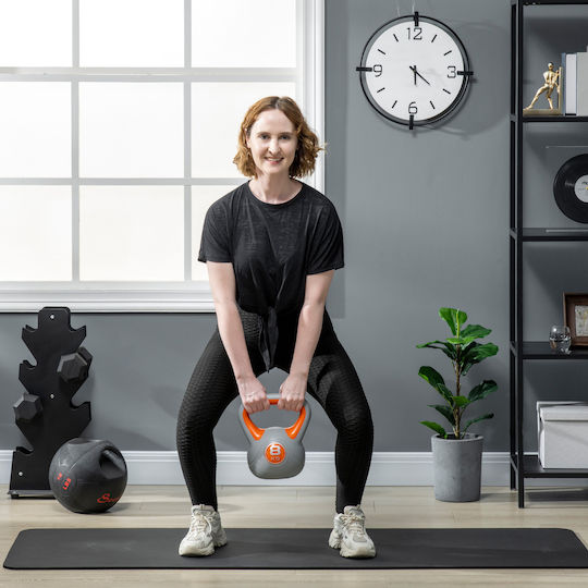 Sportnow A91-255V03OG Kettlebell от PVC 8кг Оранжев