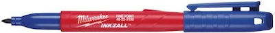 Milwaukee Inkzall Permanent Marker 1mm Blue