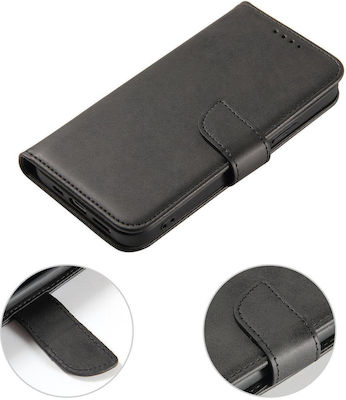 Hurtel Magnet Brieftasche Synthetisches Leder Black (Galaxy A54)