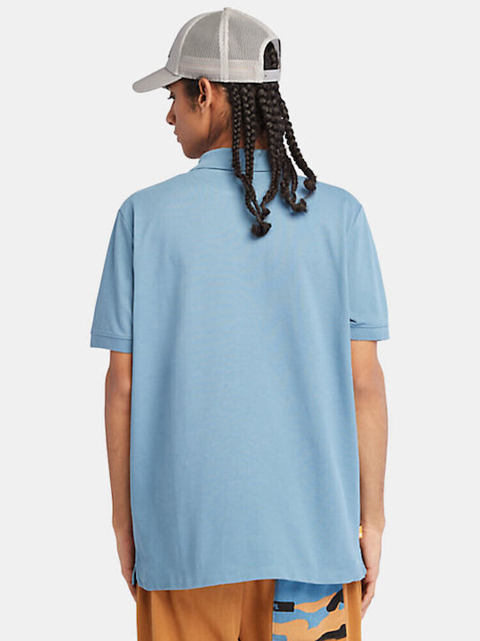 Polo Short Sleeve Blue T-shirt