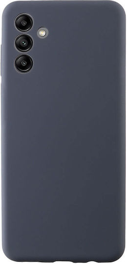 Idol 1991 Velvet Elite Umschlag Rückseite Silikon Blau (Galaxy A34)