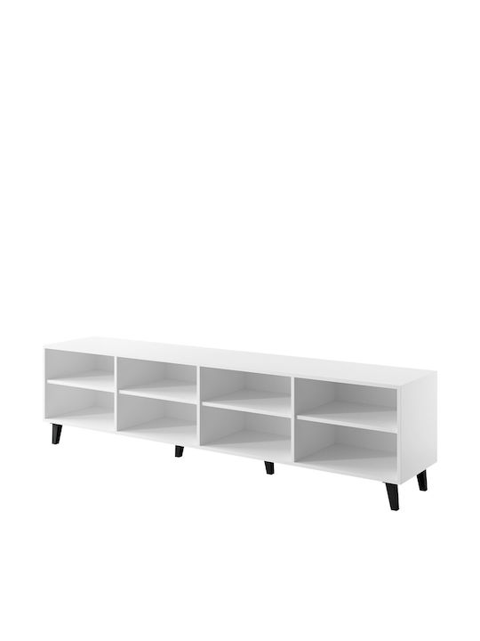 TV Stand Wooden Etna White L201xW42xH53cm