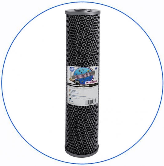 Aqua Filter BBPSCSTCBLS20 Συσκευή Φίλτρου Νερού Κεντρικής Παροχής Τριπλή 1'' με Ανταλλακτικό Φίλτρο Aqua Filter FCPS Polypropylene 5μm, Aqua Filter FCCST Water Softening,Aqua Filter FCCBL-S Carbon