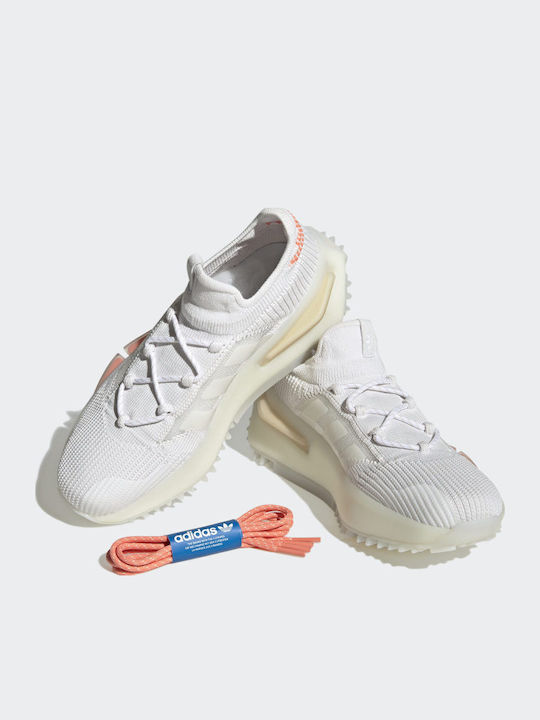 NMD_S1 Маратонки Cloud White / Off White / Coral Fusion