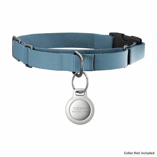 Nomad Rugged Θήκη Μπρελόκ Σιλικόνης για AirTag σε Λευκό χρώμα
