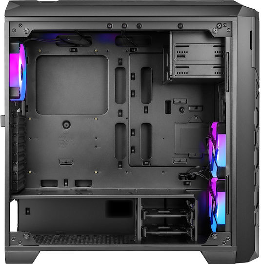 Azza STORM 6000-ARGB Gaming Full tower Cutie de calculator Negru
