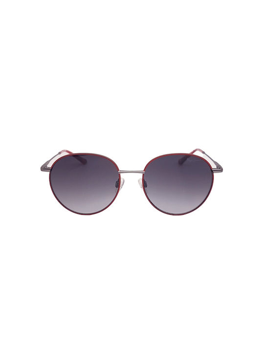 Pepe Jeans Pamplona Sonnenbrillen mit Rot Rahmen und Lila Verlaufsfarbe Linse PJ5193-946