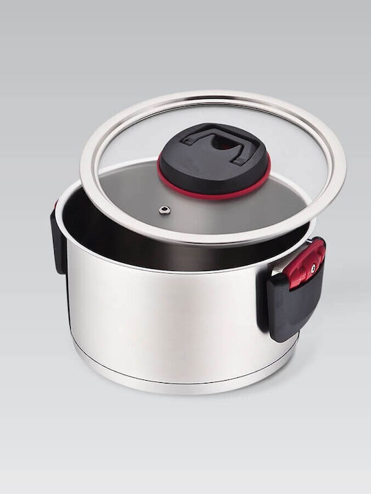 Maestro Deep Stainless Steel Pot 4.2lt / 22cm