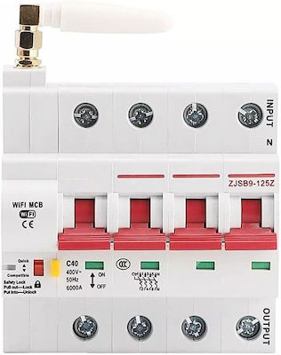 Bmac Vierpolig Allgemeine Verwendung Schienenumschalter WiFi 100A