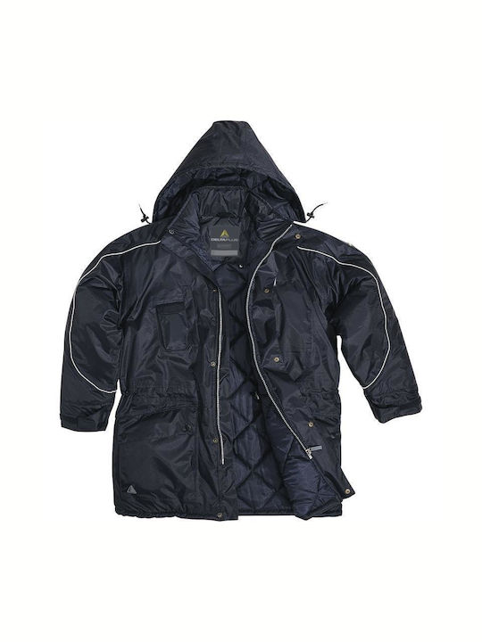 Delta Plus Winter Work Jacket Blue 01002384