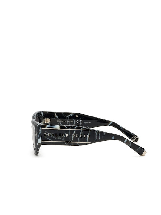 Philipp Plein Women's Sunglasses with Black Plastic Frame and Black Lens