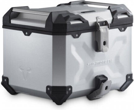 SW-Motech Μπαγκαζιέρα Μοτοσυκλέτας Αλουμινίου 38lt Ασημί
