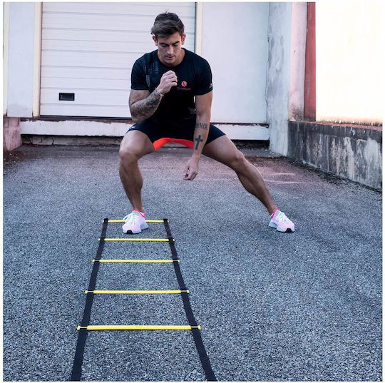 Sveltus Agility Ladder Σκάλα Επιτάχυνσης σε Κίτρινο Χρώμα