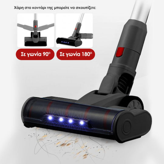 Just Perfecto Just Perfecto Прахосмукачка 2 в 1 Stick & Ръчна Черна