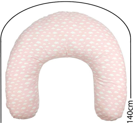 Baby Star Baby Star Stillkissen Rosa 140cm
