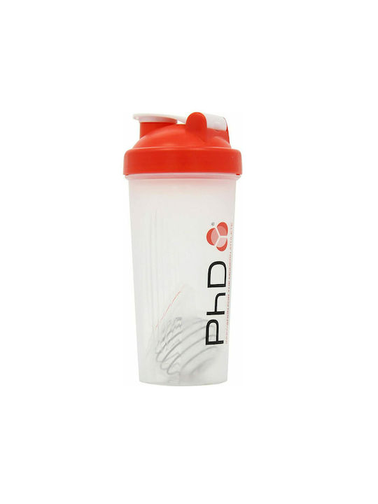 PhD Shaker Cup Plastic Protein Shaker 600ml Transparent