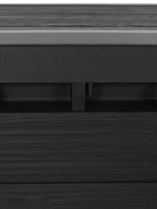 vidaXL Outdoor Storage Box 140lt Brown L58.5xW46xH55cm
