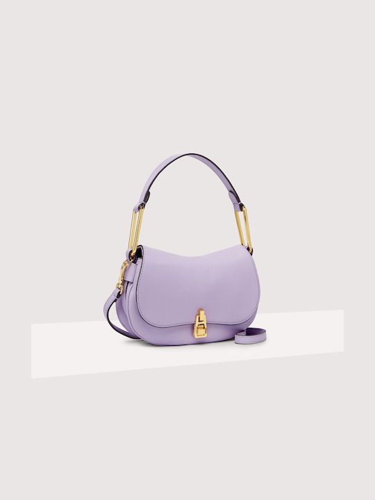 Coccinelle Magie Women's Leather Handbag Lilac