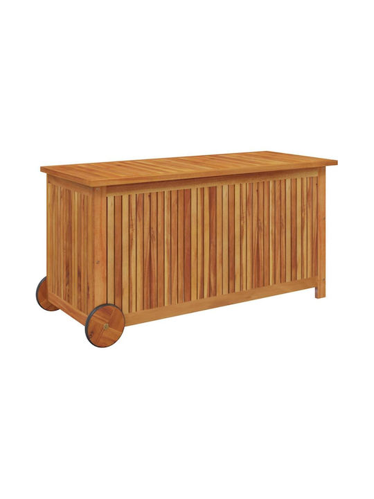 vidaXL Outdoor Storage Box Brown L113xW50xH58cm