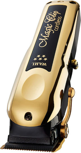 Wahl Professional Magic Clip Cordless 5 Star Επαγγελματική Επαναφορτιζόμενη Κουρευτική Μηχανή Χρυσή 08148-716