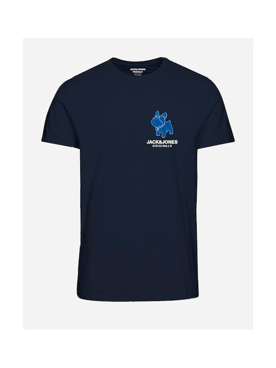 Jack & Jones Παιδικό T-shirt Navy Μπλε