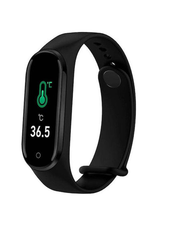 M5 Pro Activity Tracker with Heart Rate Monitor Black