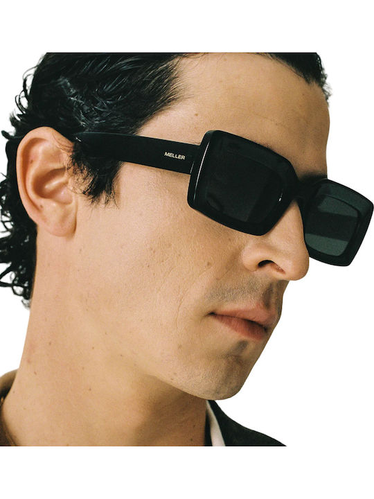 Meller Nala Unisex Sunglasses with Plastic Frame All Black NL-TUTCAR