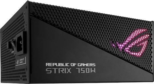 Asus ROG Strix Aura Edition 750W Μαύρο Τροφοδοτικό Υπολογιστή Full Modular 80 Plus Gold