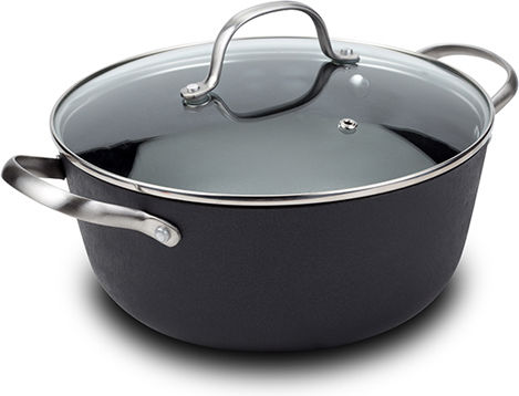 Nava Atlas Deep Pot made of Cast Iron 4lt / 24cm Nava Atlas Deep Pot made of Cast Iron 4lt / 24cm