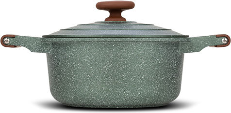 Nava Ωmega Deep Pot made of Cast Aluminum 7lt / 28cm Nava Ωmega Deep Pot made of Cast Aluminum 7lt / 28cm