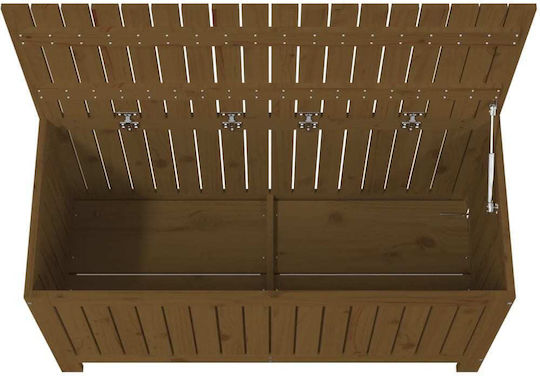 vidaXL Dekorative Truhe Hölzernes Honey Brown 115x49x60cm
