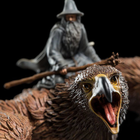 Weta Workshop Der Herr der Ringe Gandalf auf Gwaihir Statue 15cm