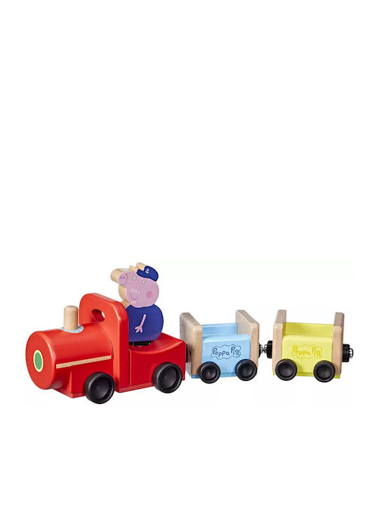 Peppa Pig Το Ξύλινο Τρένο του Παππού Γουρουνάκι Giochi Preziosi