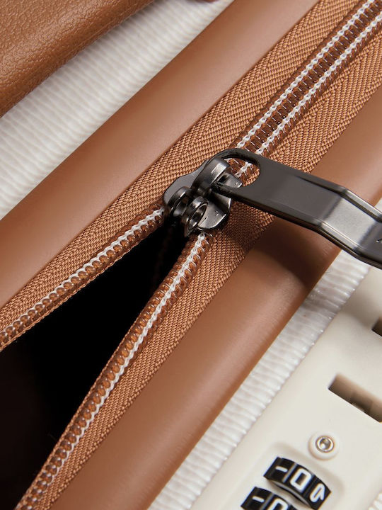 Delsey Chatelet Air 2.0 Slim Βαλίτσα Ταξιδίου Καμπίνας Σκληρή Μπεζ με 4 Ρόδες Ύψους 55εκ.