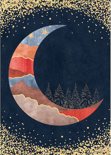 Artige Moonstone Greeting Card Celebration