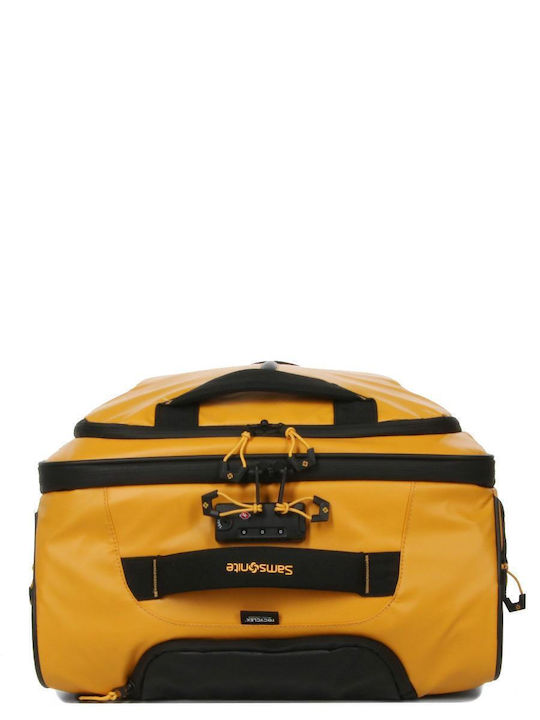 Samsonite Ecodiver Βαλίτσα Ταξιδίου Καμπίνας Υφασμάτινη Κίτρινη με 4 Ρόδες Ύψους 55εκ.