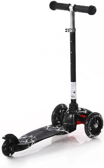 Lorelli Kids Foldable Scooter Mini Black Flash 2-Wheel for 3+ Years Black