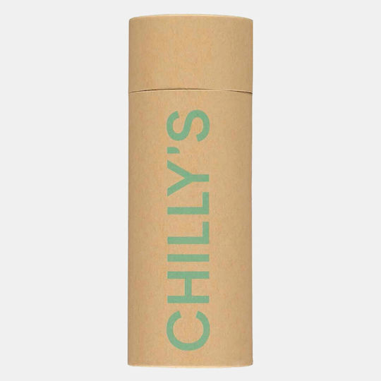 Chilly's Original Series All Pastel Bottle Thermos Stainless Steel BPA Free 260ml Green