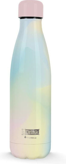 I-Total i Drink Sticlă Termos Oțel inoxidabil Fără BPA 500ml Multicolor