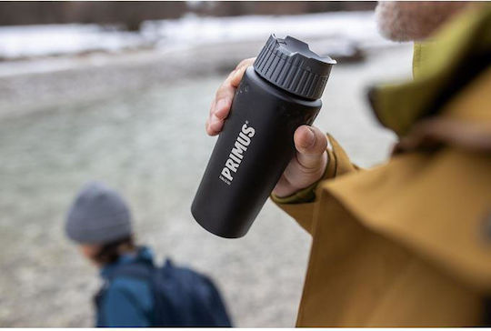 Primus Trailbreak Μπουκάλι Θερμός Ανοξείδωτο 350ml Ασημί με Καπάκι-Κύπελλο